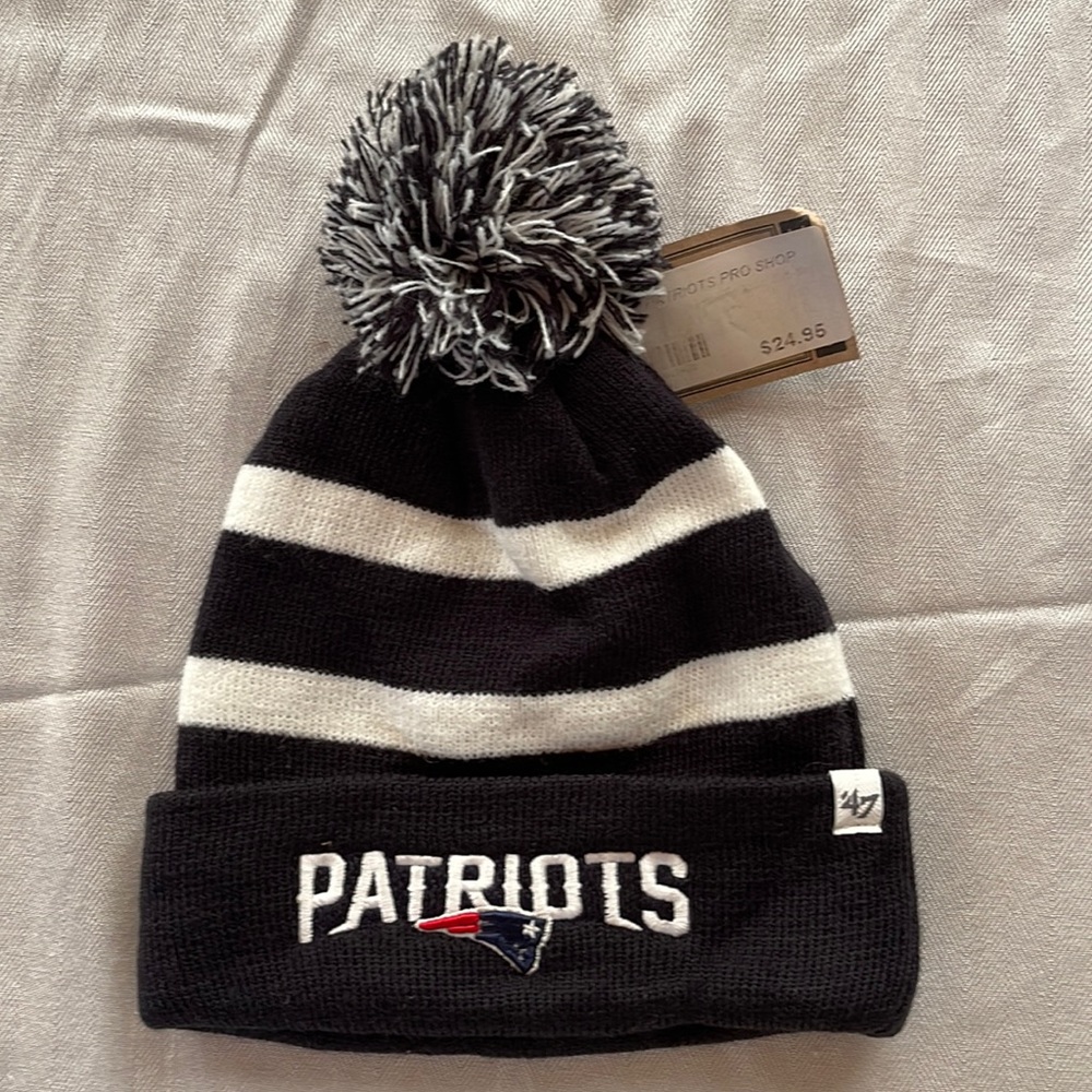 Forty Seven brand Patriots knit unisex hat NWT